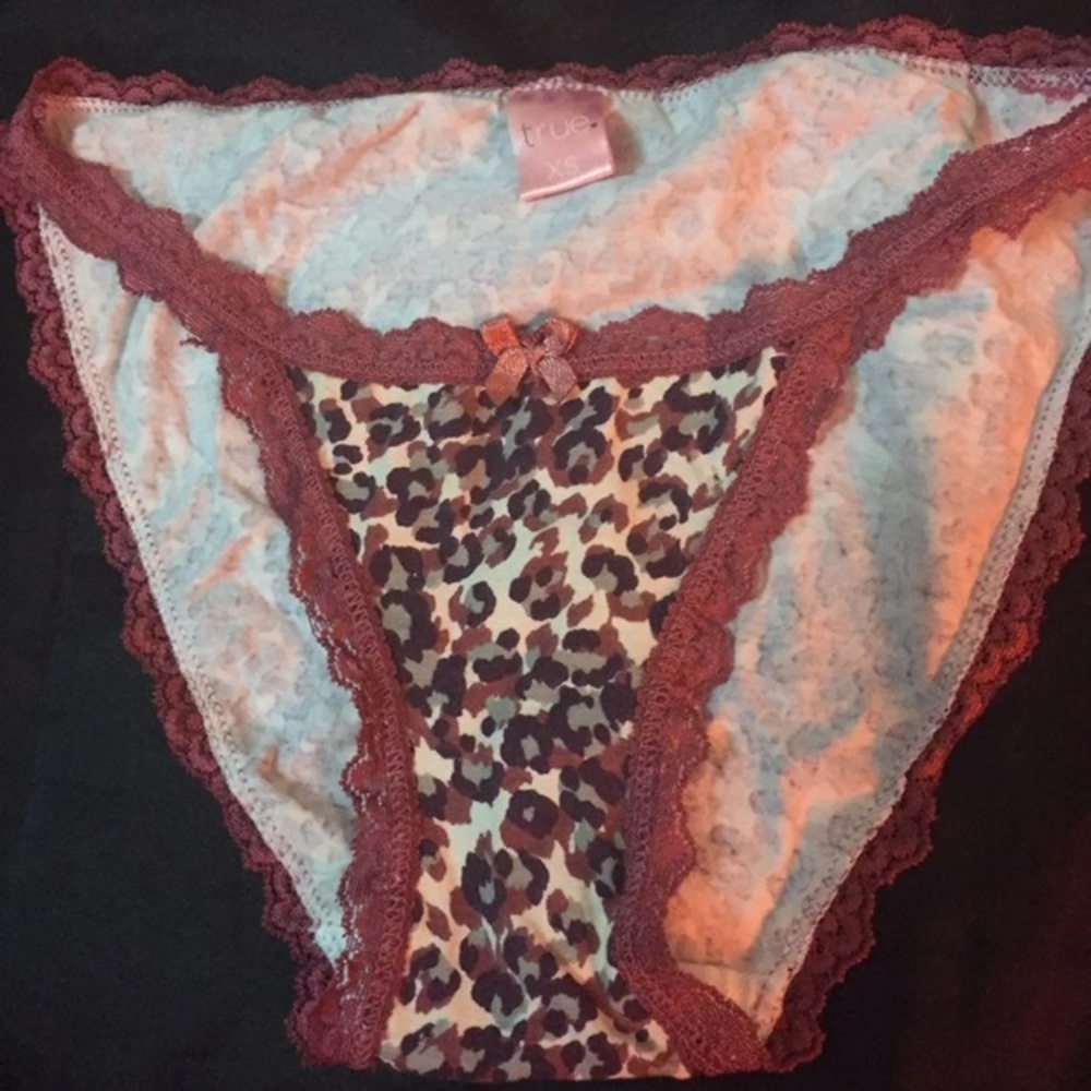 Multi Colored Cheetah Panties